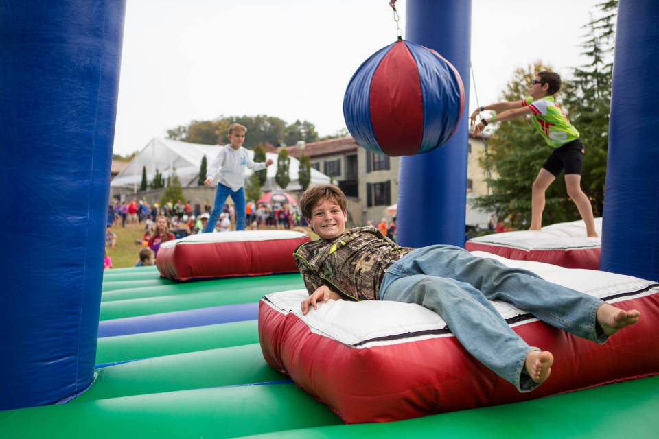 The festival also includes activities and bouncy houses for the kids, making it a great day out for the whole family. 