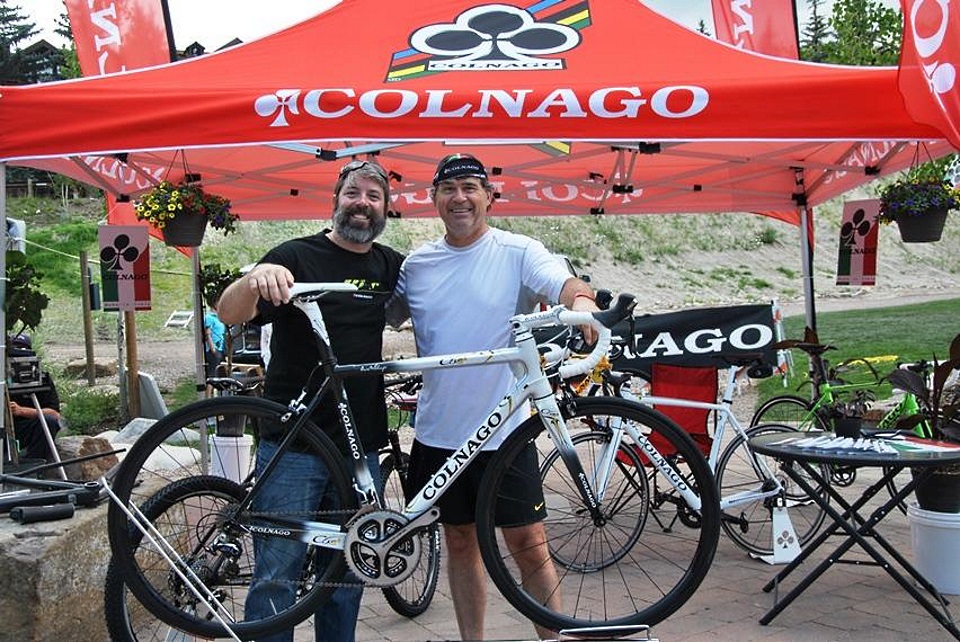 Winner of Colnago C60 in  Aspen Snowmass was Stacy Barnett from Atlanta! See you at Gran Fondo Italia in the City of Roswell Georgia! 