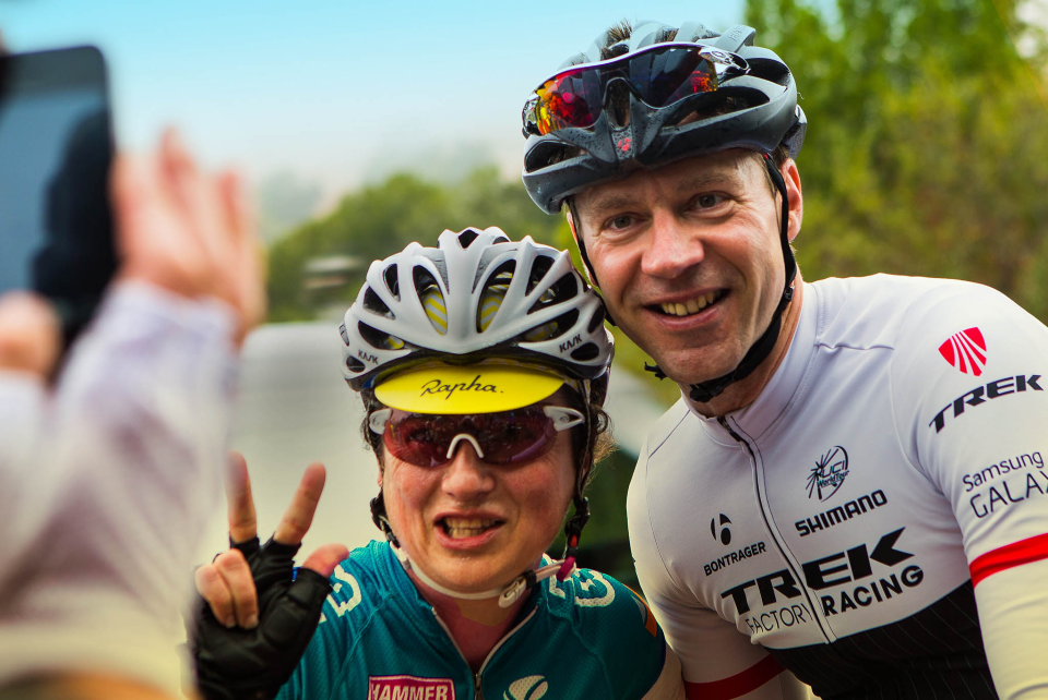 You can expect an awesome day with Jens Voigt, the most fun guy from pro cycling!
