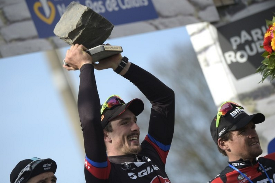 John Degenkolb won the 2015 paris-Roubaix