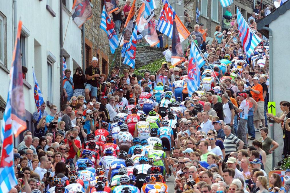 Liège-Bastogne-Liège is the hardest of the three races, at 258 kilometers contains 10 climbs, totalling around 4,000 metres of climbing - harder than some Tour de France mountain stages