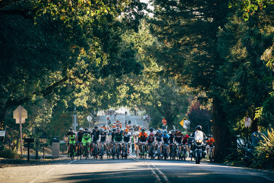 7,000 cyclists brave heat for Levis GranFondo