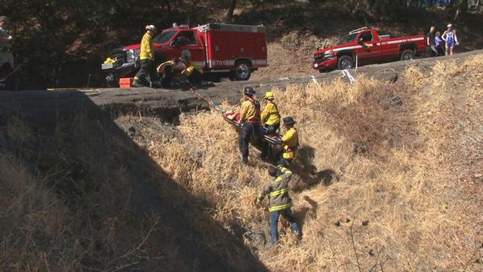 Marin County Cyclist Plunges Into Deep Ravine