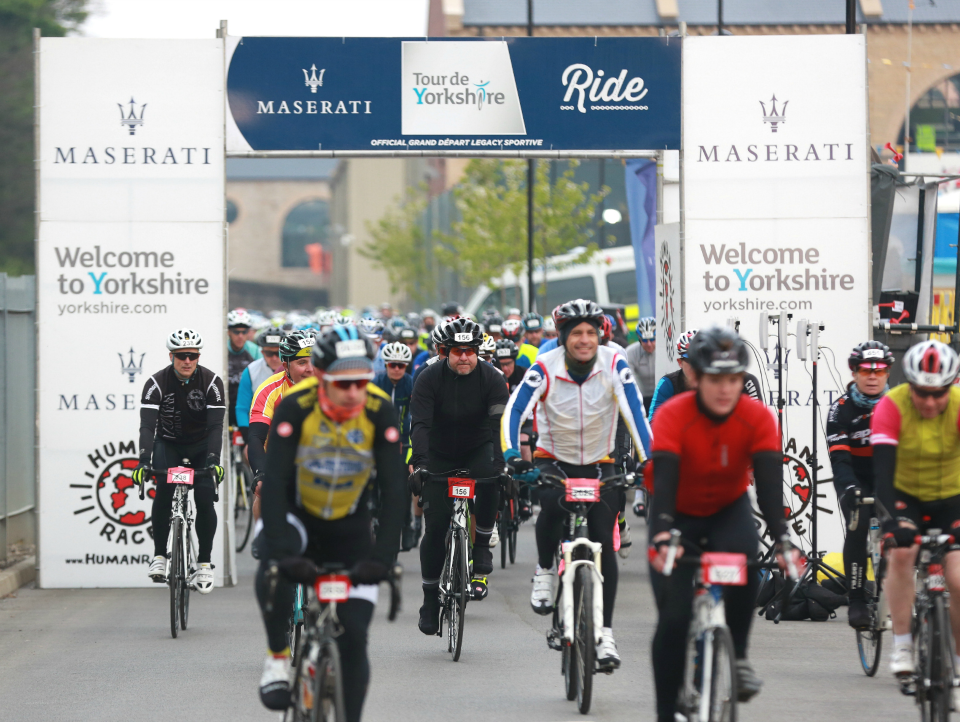 Thousands Of Cyclists Complete The Toughest Edition Yet Of Maserati Tour De Yorkshire Ride