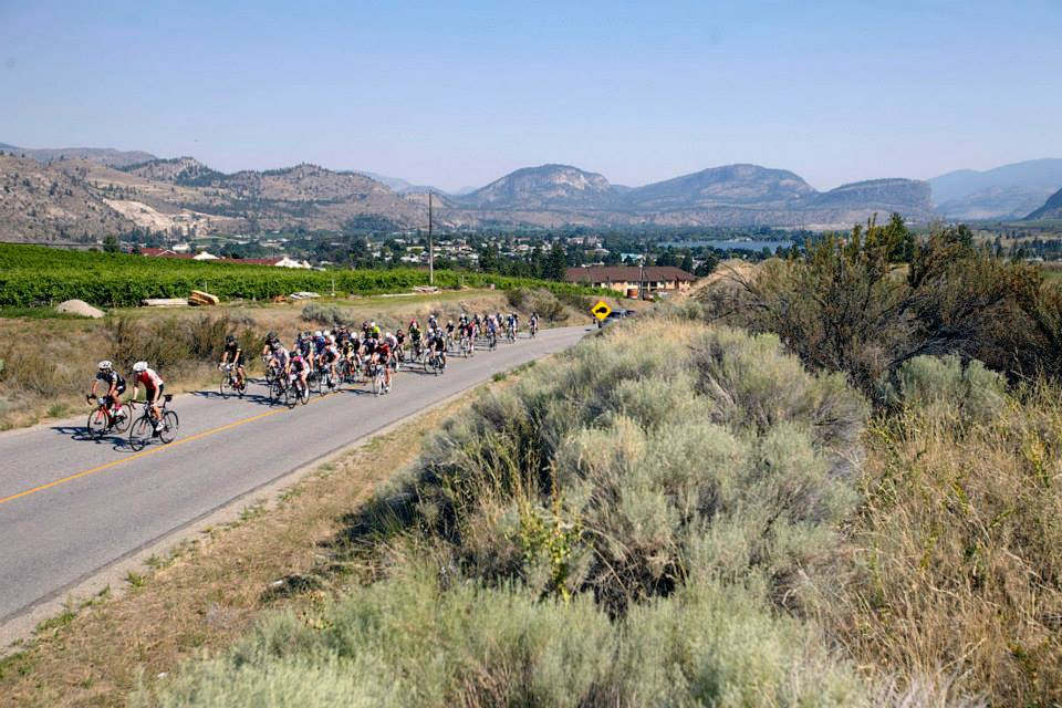 Star Studded Cast ride the Prospera Granfondo Axel Merckx Okanagan