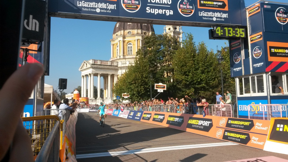 Miguel Angel Lopez wins Milano-Torino