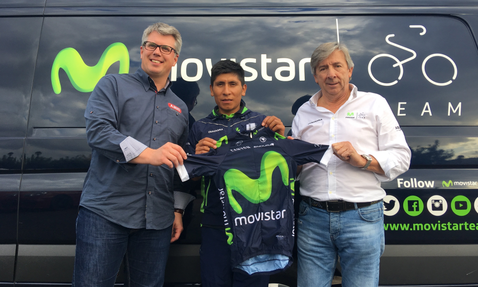 ABUS helmets to support Movistar Teams security