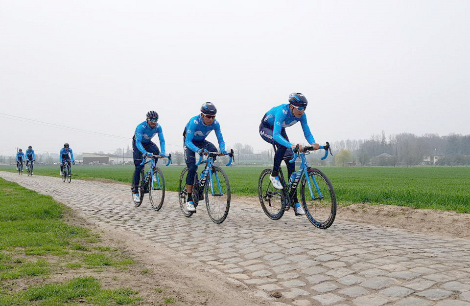 Landa, Quintana, Valverde test their legs on the cobblestone sectors on stage nine of the 2018 'Grande Boucle', finishing in Roubaix