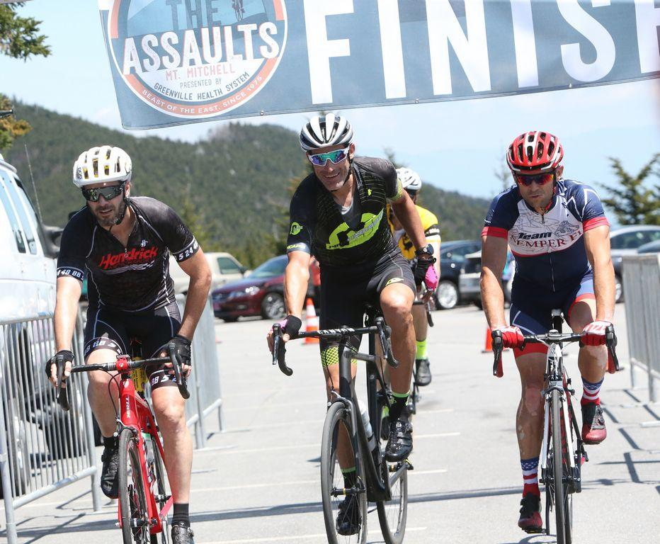 Past riders have included NASCAR driver Jimmie Johnson, ex-pro cyclist George Hincapie and pro cyclist Matthew Kutilek