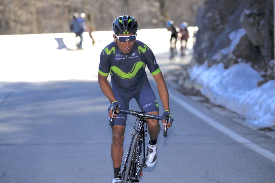 Colombian climber Nairo Quintana, who insists he's in good shape to tackle a Tour de France-Giro d´Italia double this year