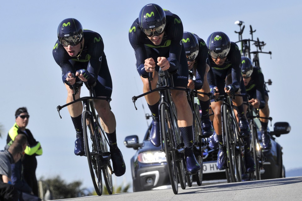The Movistar team behind Quintana is super important