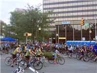 Good luck to all the #granfondonj riders! The #SeeingEye team ready to go!