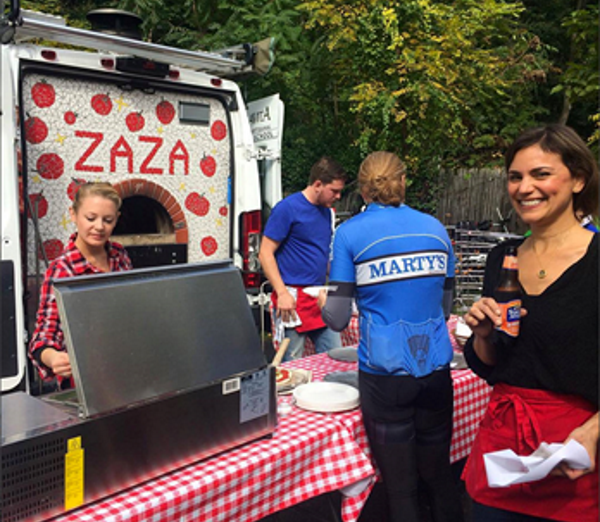 Serving up artisanal wood-fired pizzas at the last Rest Stop on the Gran, Migrane and Medio Routes