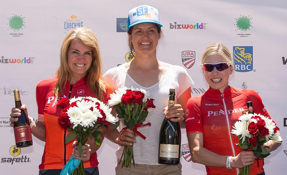 Women’s RBC GranFondo Silicon Valley champions: