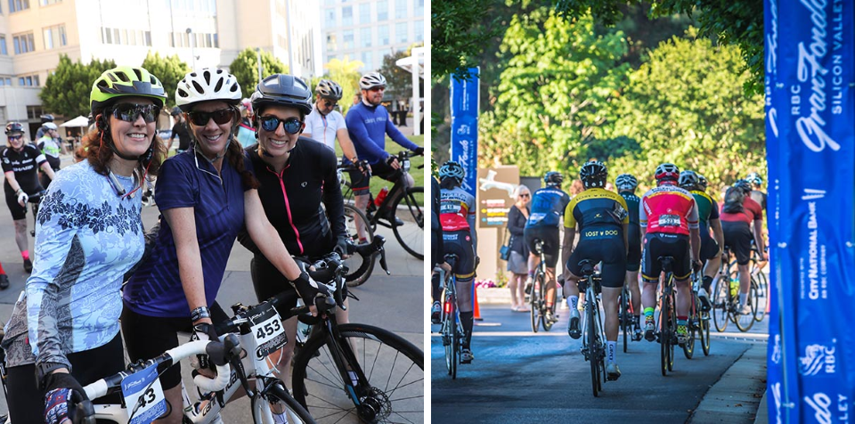 Excited riders the morning of the inaugural event, it was a warm and sunny day in Northern California.