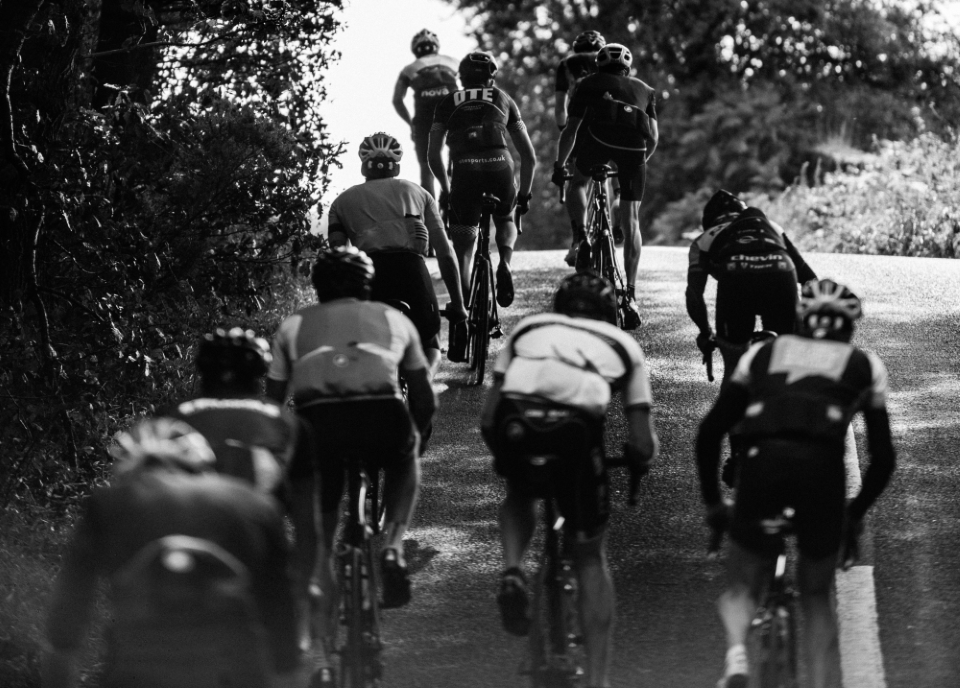 Photo Below: Riders climb one of the many climbs in one of the toughest Reliability Rides, the Struggle, which takes place every January in Yorkshire - http://www.ridethestruggle.com Credit: The Struggle