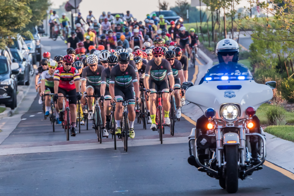 If you want to know what it’s like to ride a flat stage of the Tour de France, this is about as close as it gets!