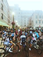 Follow the fastest Gran Fondo in the U.S. as over 500 riders are led out for 100 miles of riding