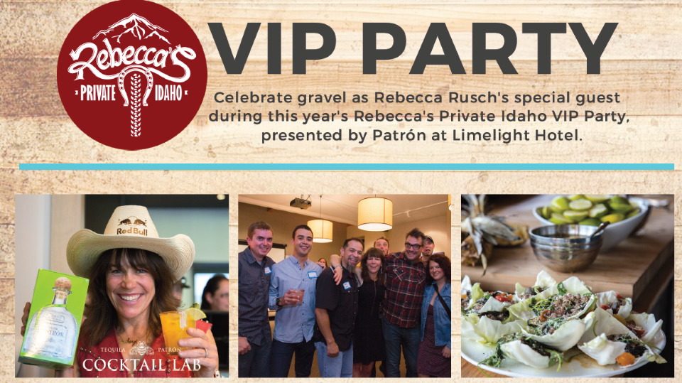 Don’t Miss the VIP Party!