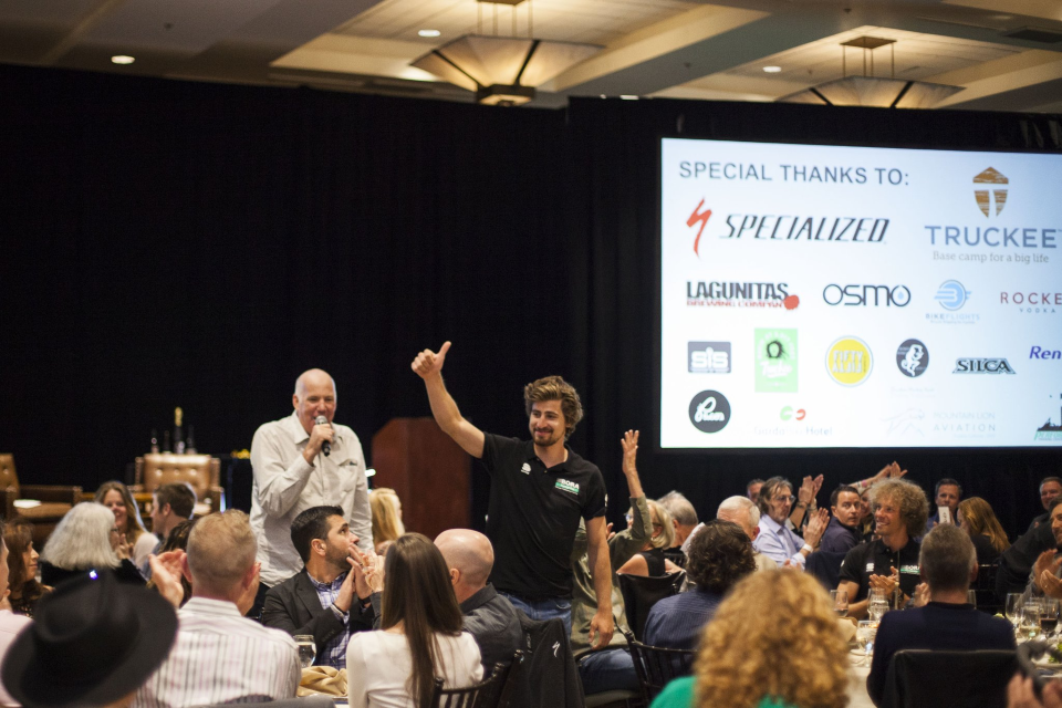 The Gala dinner held on the Thursday night before the ride raised funds for the official non-profit partner Adventure Risk Challenge and the Specialized Foundation