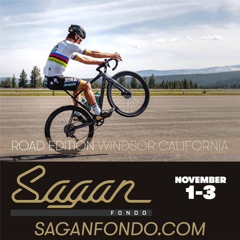 Three-Time World Champion Peter Sagan Announces Two Gran Fondo Cycling Events in California