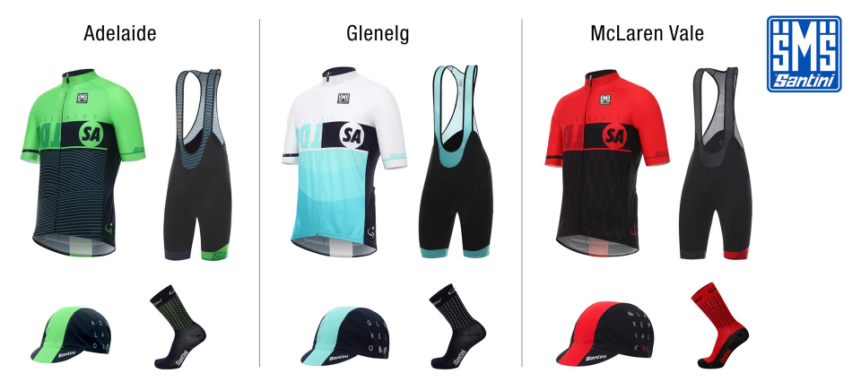 The Adelaide, Glenelg and McLaren Vale TDU Stage Kit by Santini