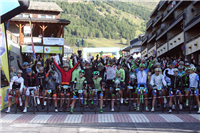 Thousands ride the legendary Colle delle Finestre in the Marmotte Gran Fondo Sestriere  (Credit: ANSA / Matteo Bazzi)
