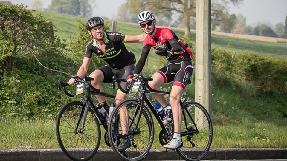 Jalabert and Schleck ride Liege-Bastogne-Leige Challenge with 8,000 cyclists