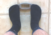 I had lost 13 pounds dropping to 164 pounds (73 kg)