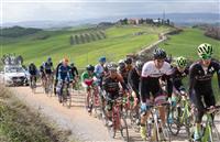 Conditions were mixed for the Strade Bianche Gran Fondo - the Sun did come out!