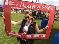 Healthy Selfie featuring Tour De Cure rider Sara Prevost