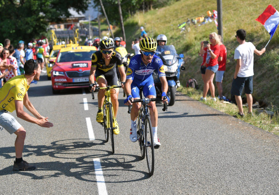 "It's very mountainous course" says Alaphilippe KOM Tour de France winner