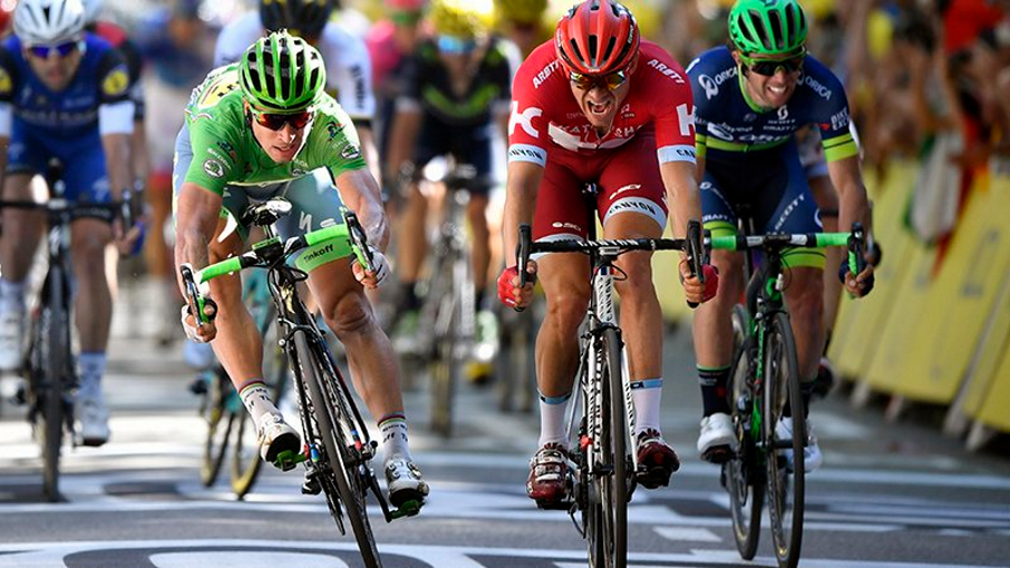 Photo Finish Sees Sagan Win Stage 16 to Berne in Switzerland
