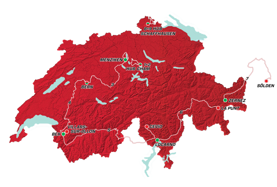 The 81st edition of the Tour of Suisse starts June 10th and consists of 9 stages with time trials, circuits and some tough mountain stages across the beautiful and magestic country of Switzerland that boast some of the best cycling in the world