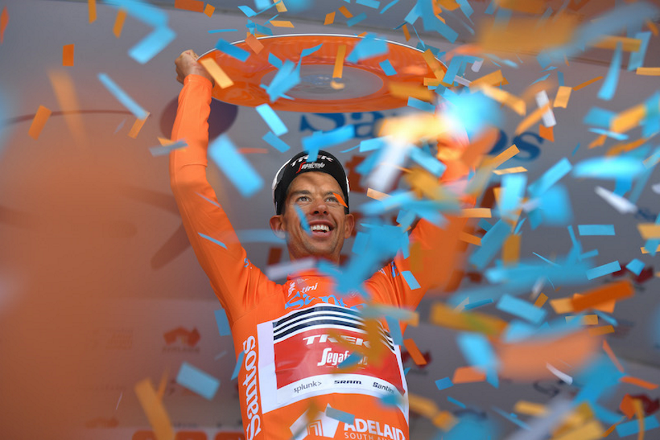 Richie Porte wins a second Santos Tour Down Under