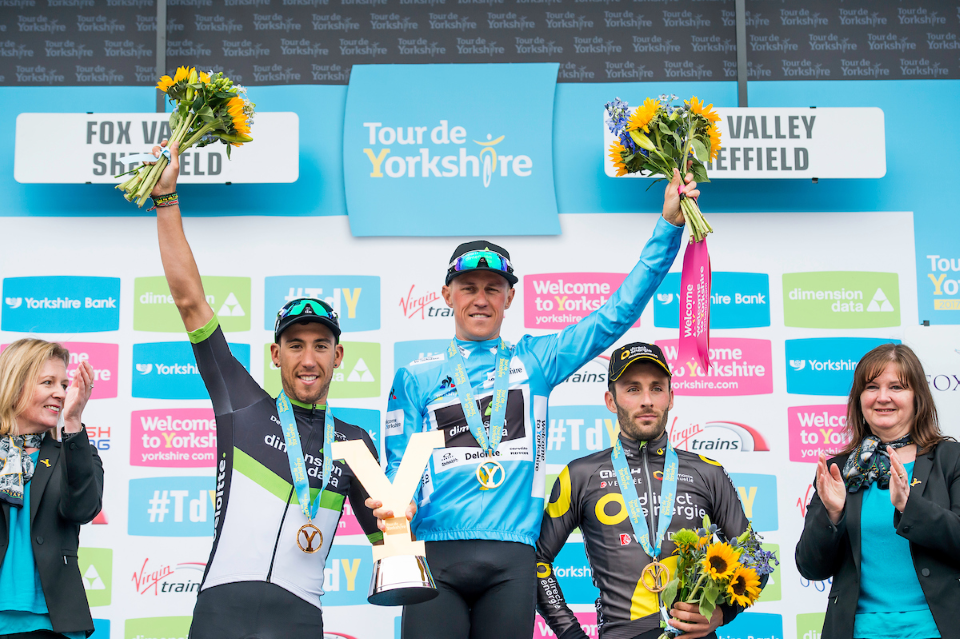 Reigning champion Serge Pauwels and Voeckler - who triumphed in Scarborough two years ago are racing again this year