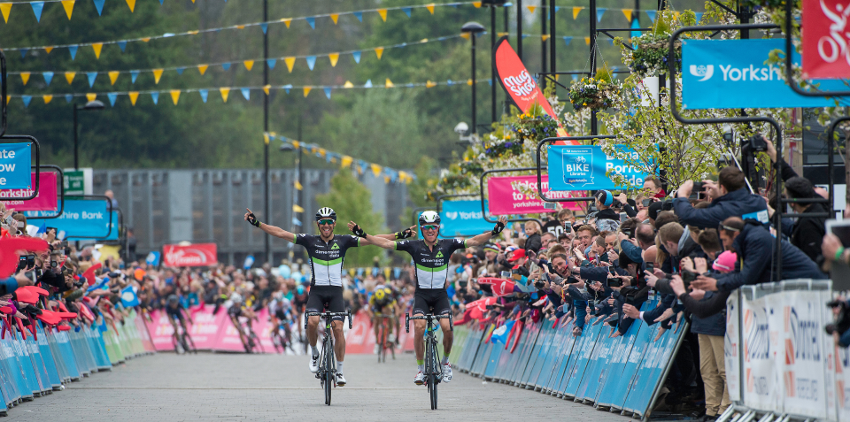 Reigning champion Serge Pauwels and Voeckler - who triumphed in Scarborough two years ago are racing again this year
