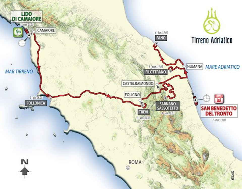Tirreno-Adriatico to honour Michele Scarponi 