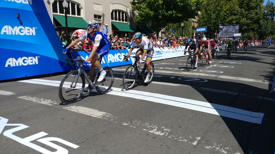 Marcel Kittel wins opening stage in Sacramento