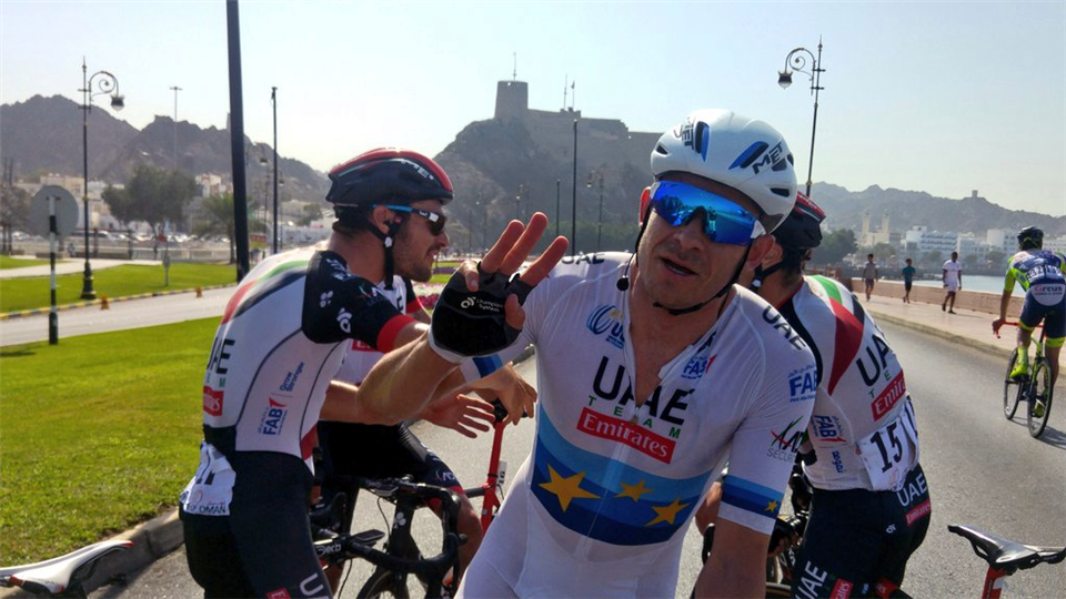 Kristoff takes final stage sprint as Lutsenko wins the Tour of Oman