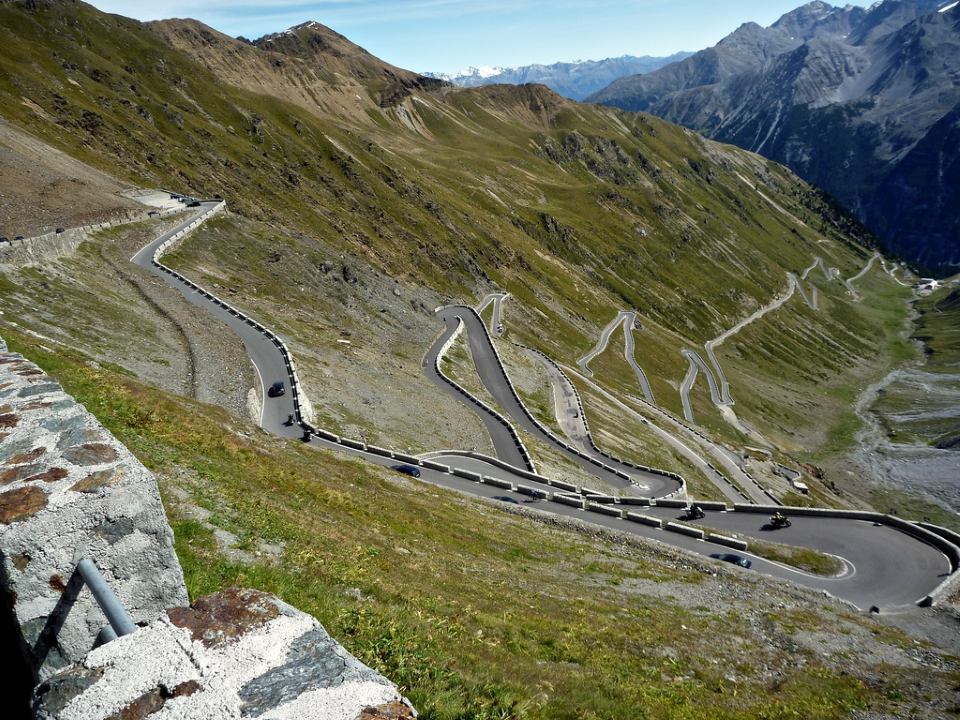Passo dello Stelvio, Italy - Top 10 Toughest Climbs Used in Pro Cycling