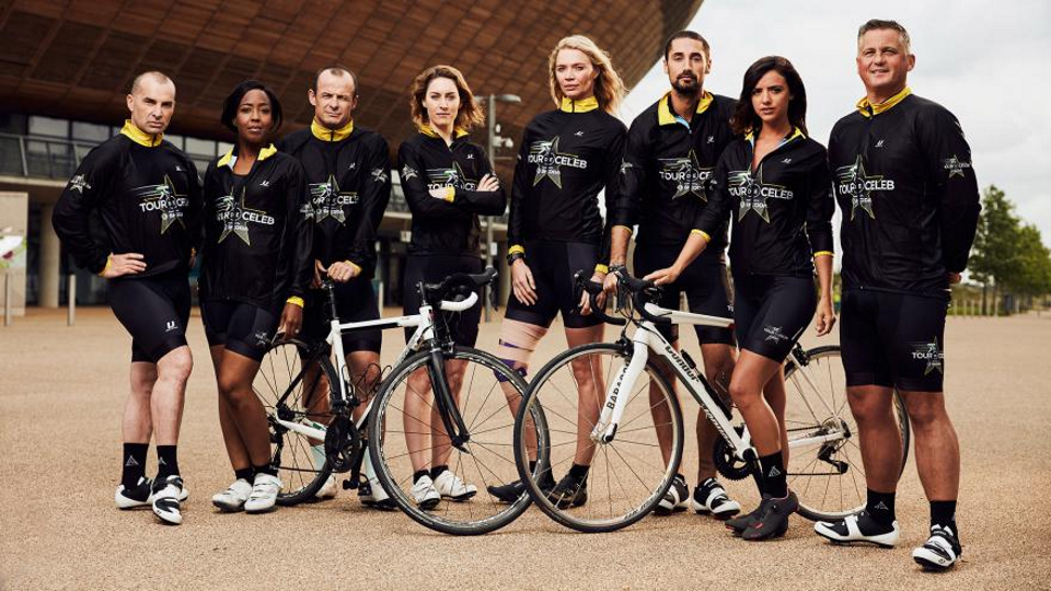 Tour de Celeb: Celebrities battle it out in as they compete in L’Etape du Tour