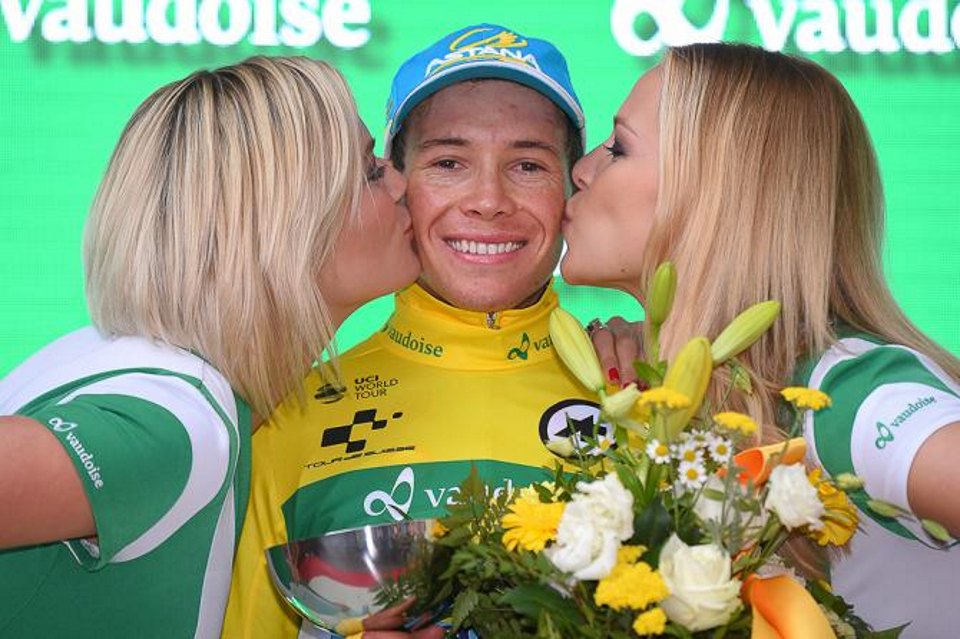 Astana rider Miguel Angel Lopez wins Tour de Suisse