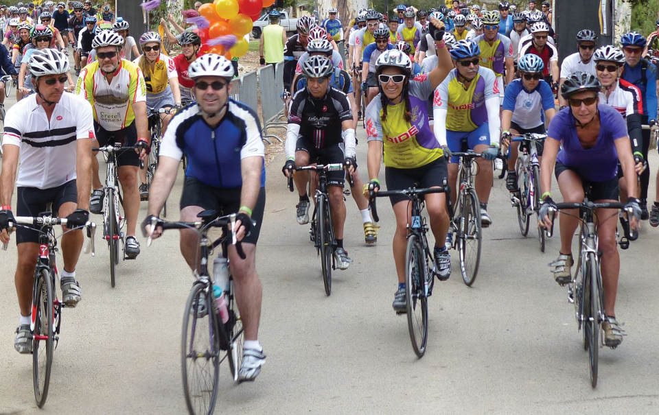 The Jewish Federation’s Tour de Summer Camps is a cycling event that raises significant funds to send more kids to Jewish summer camp