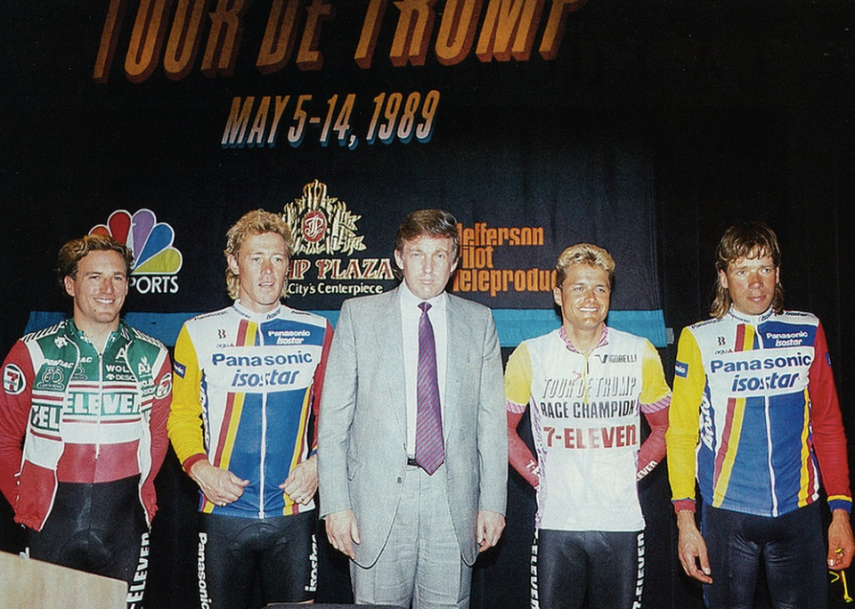 Tour de Trump: Remembering Donald Trump’s cycling race won by Armstrong and LeMond