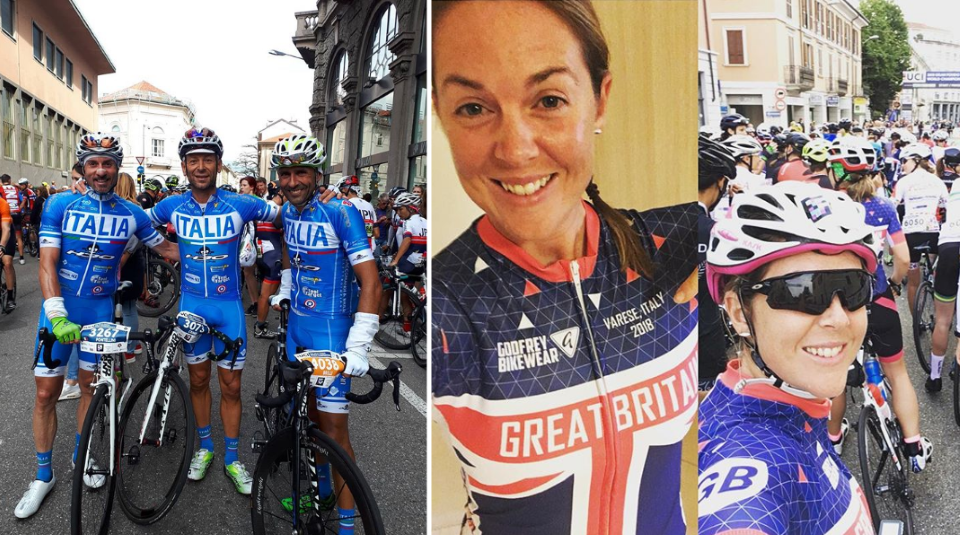 2,400 cyclists tackle UCI Gran Fondo World Championships in Italy