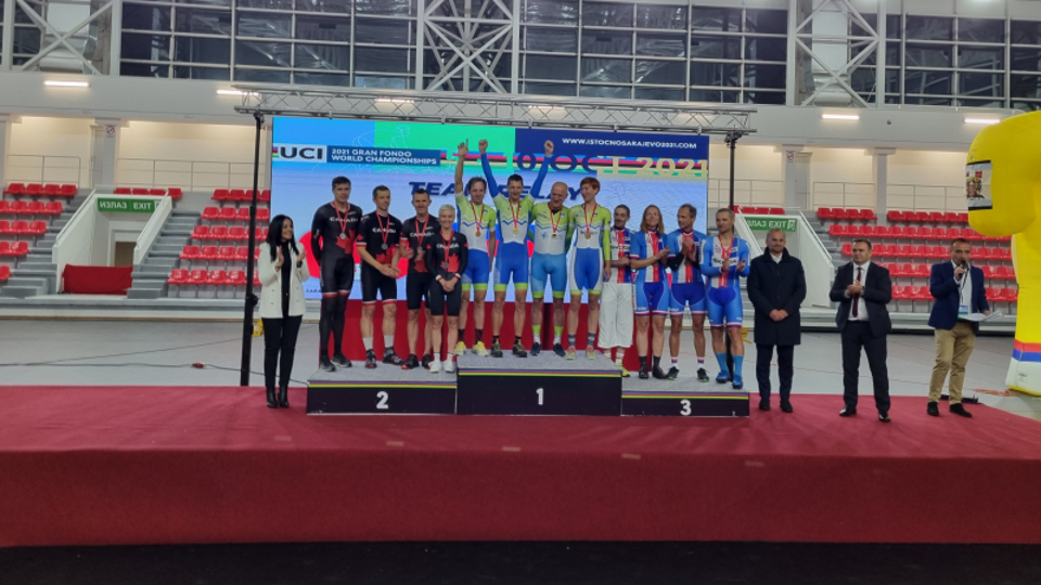 Slovenia wins UCI amateur team relay race in Bosnia