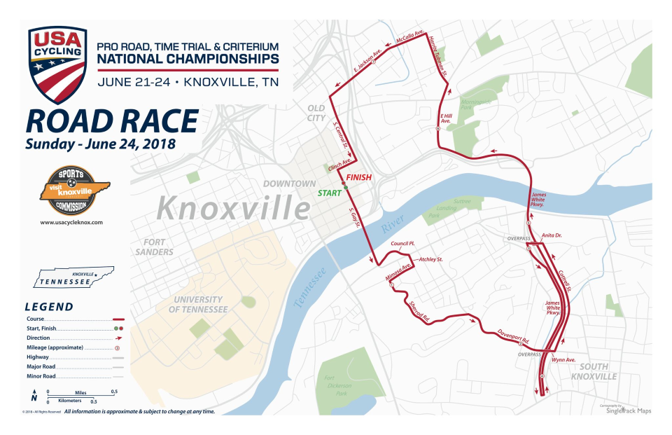 2018 USA Cycling Professional National Championships - Road Race