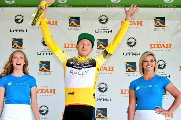 Photo: Rob Britton from Rally Cycling wins the 2017 Tour of Utah