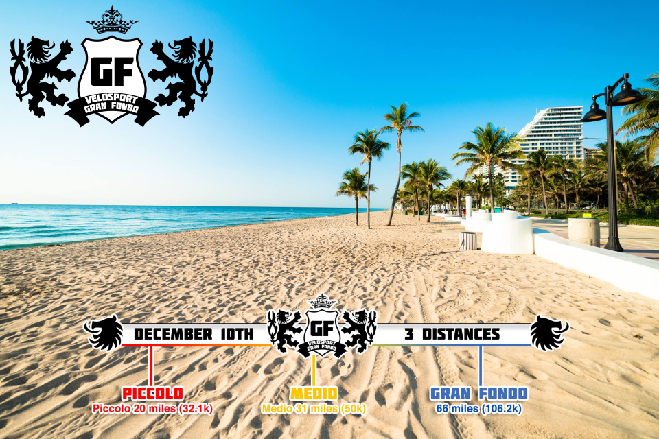 Grab some warm winter Gran Fondo fun in Fort Lauderdale!